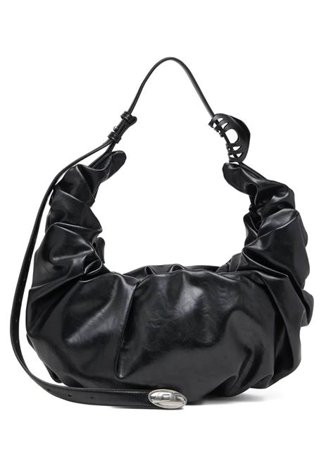 borsa grab-d hobo l donna nera DIESEL | X10478 P8657T8013